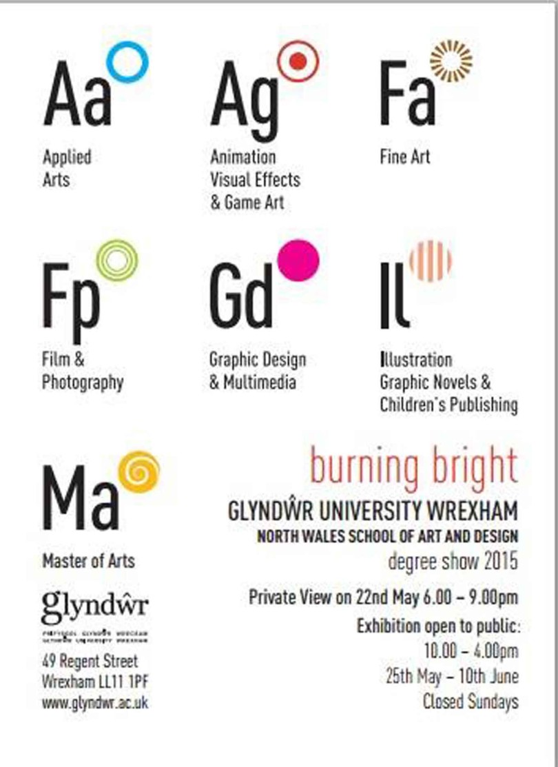 Glyndwr Graduate show 2015